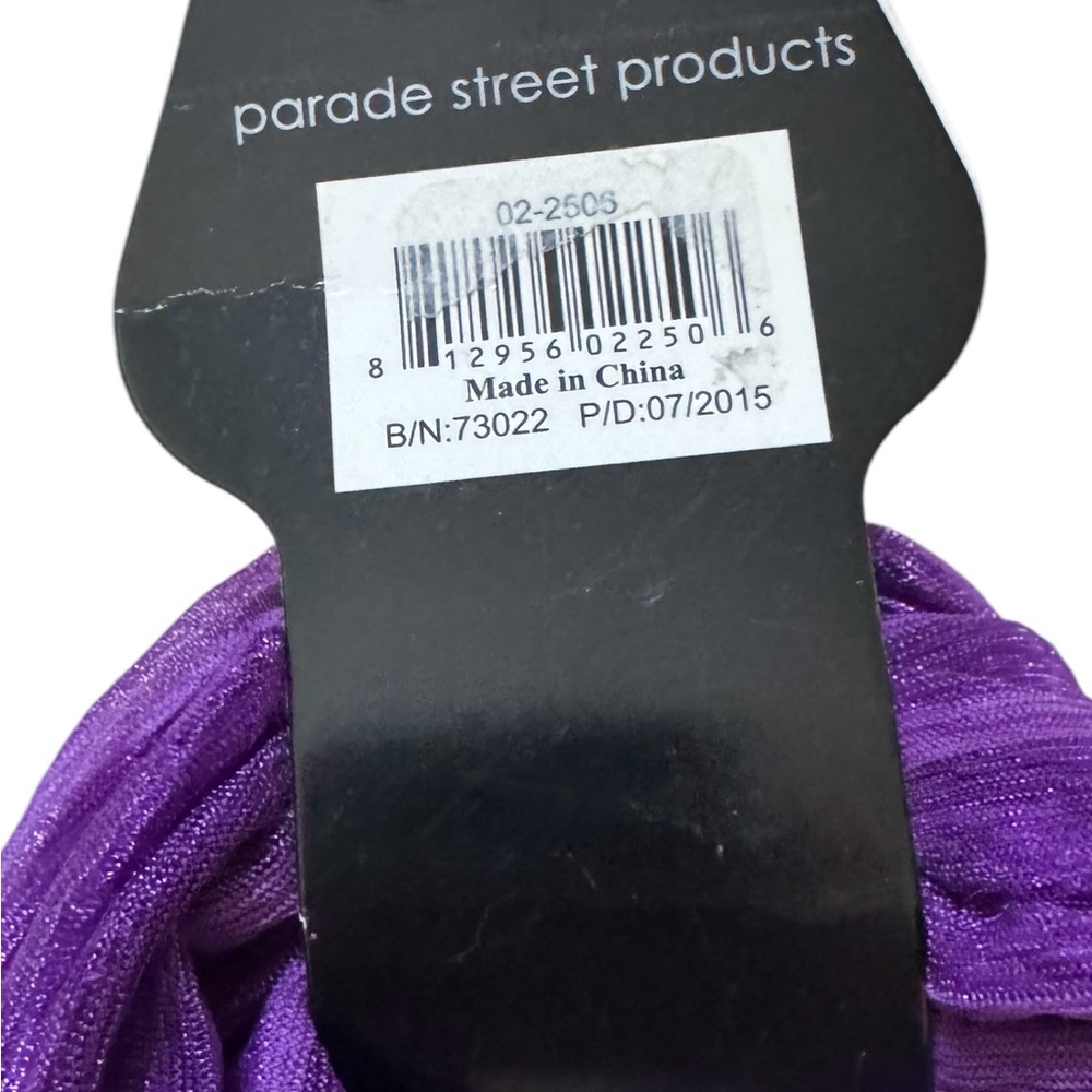 Purple Accessory Scarf - Picture 4 of 4